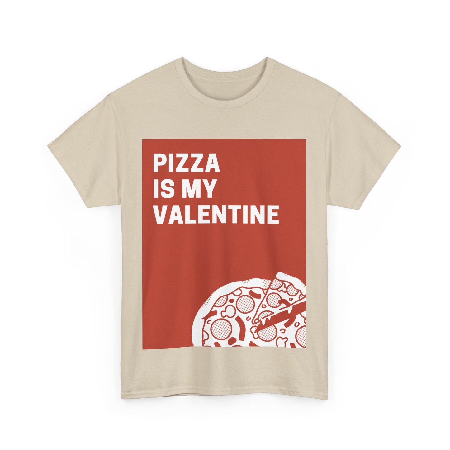 Valentines Day Pizza Tee