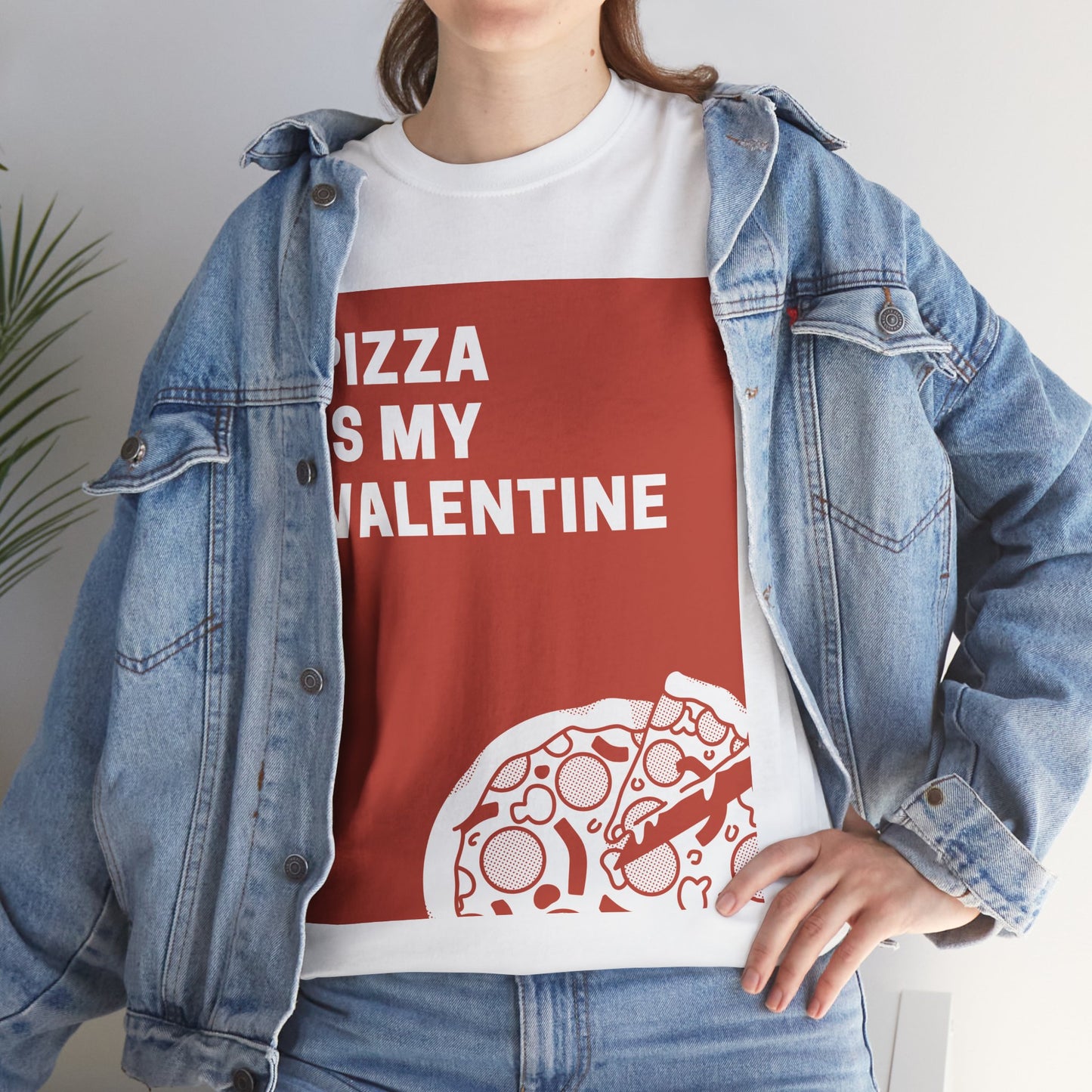 Valentines Day Pizza Tee
