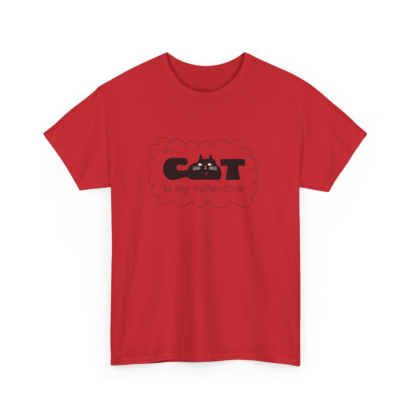Cat Lovers Valentine Tee
