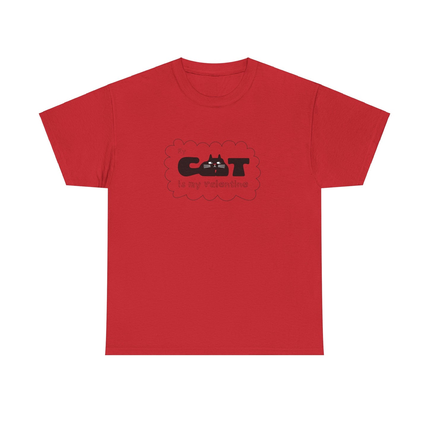 Cat Lovers Valentine Tee