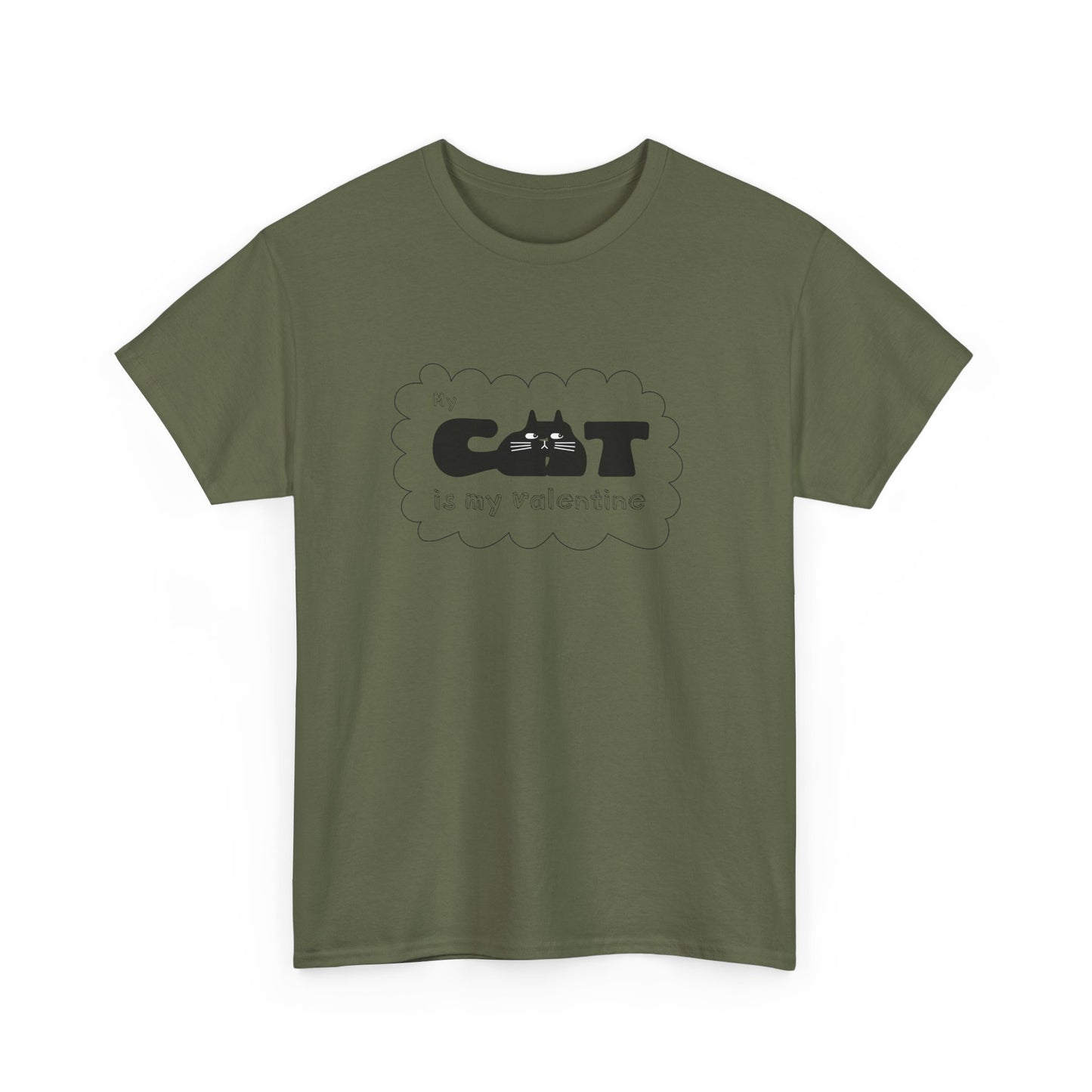 Cat Lovers Valentine Tee