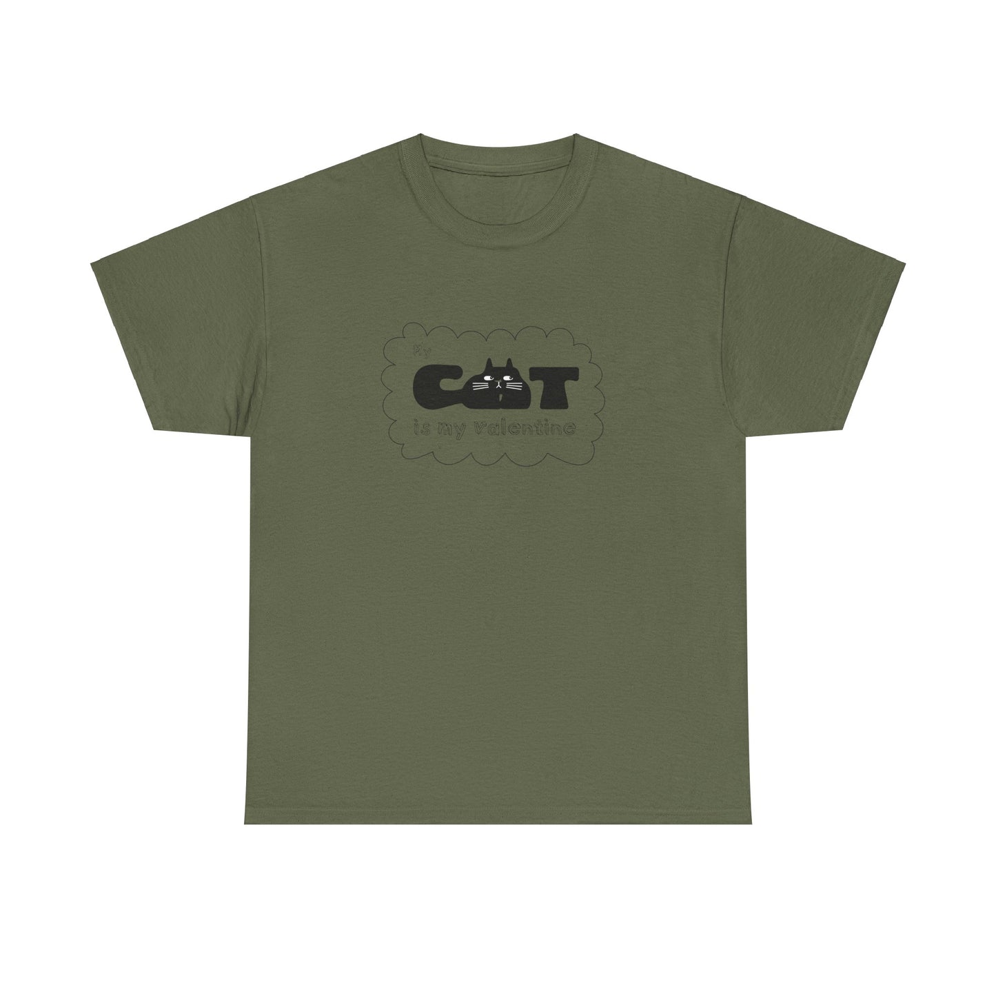 Cat Lovers Valentine Tee