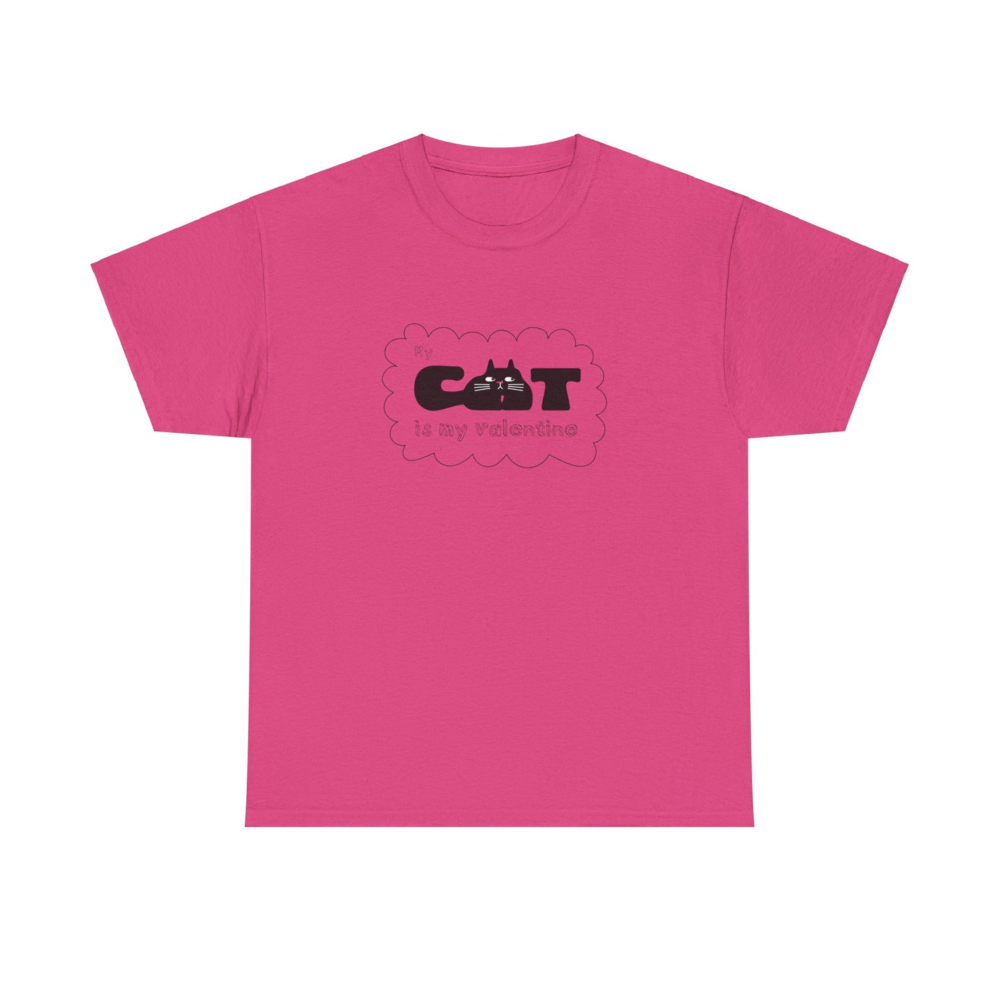 Cat Lovers Valentine Tee