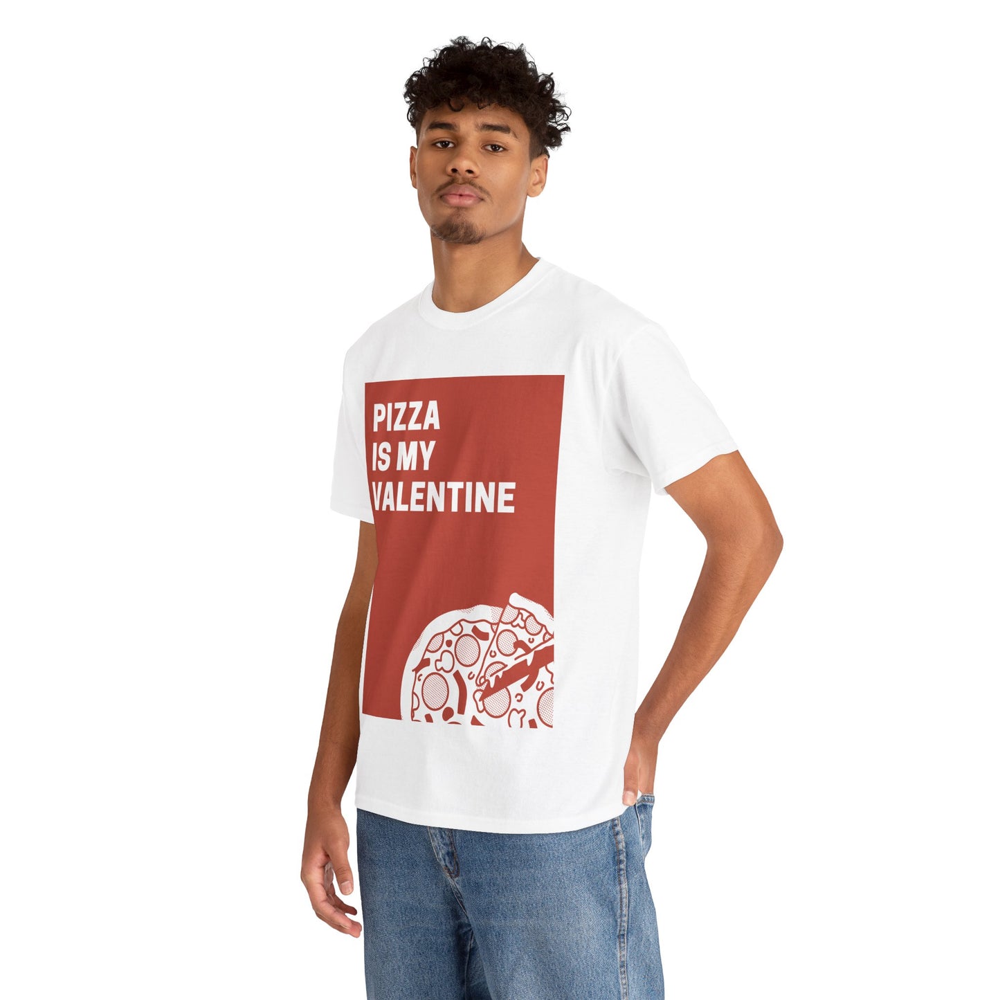 Valentines Day Pizza Tee