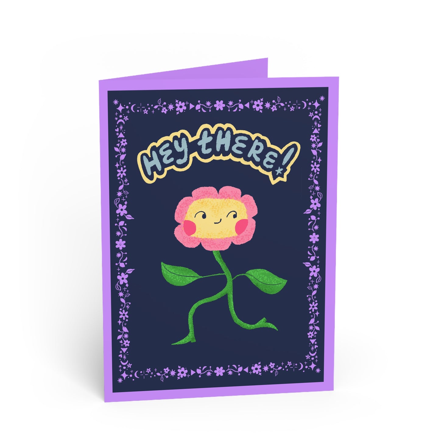 Colourful and Cute Greeting Card for Plant Lovers