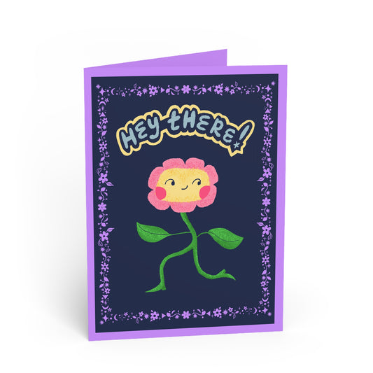 Colourful and Cute Greeting Card for Plant Lovers