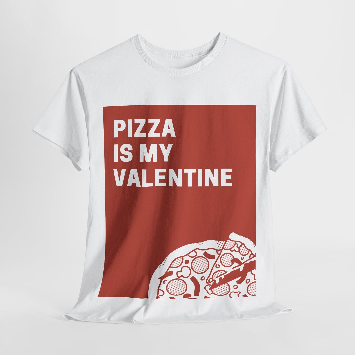 Valentines Day Pizza Tee