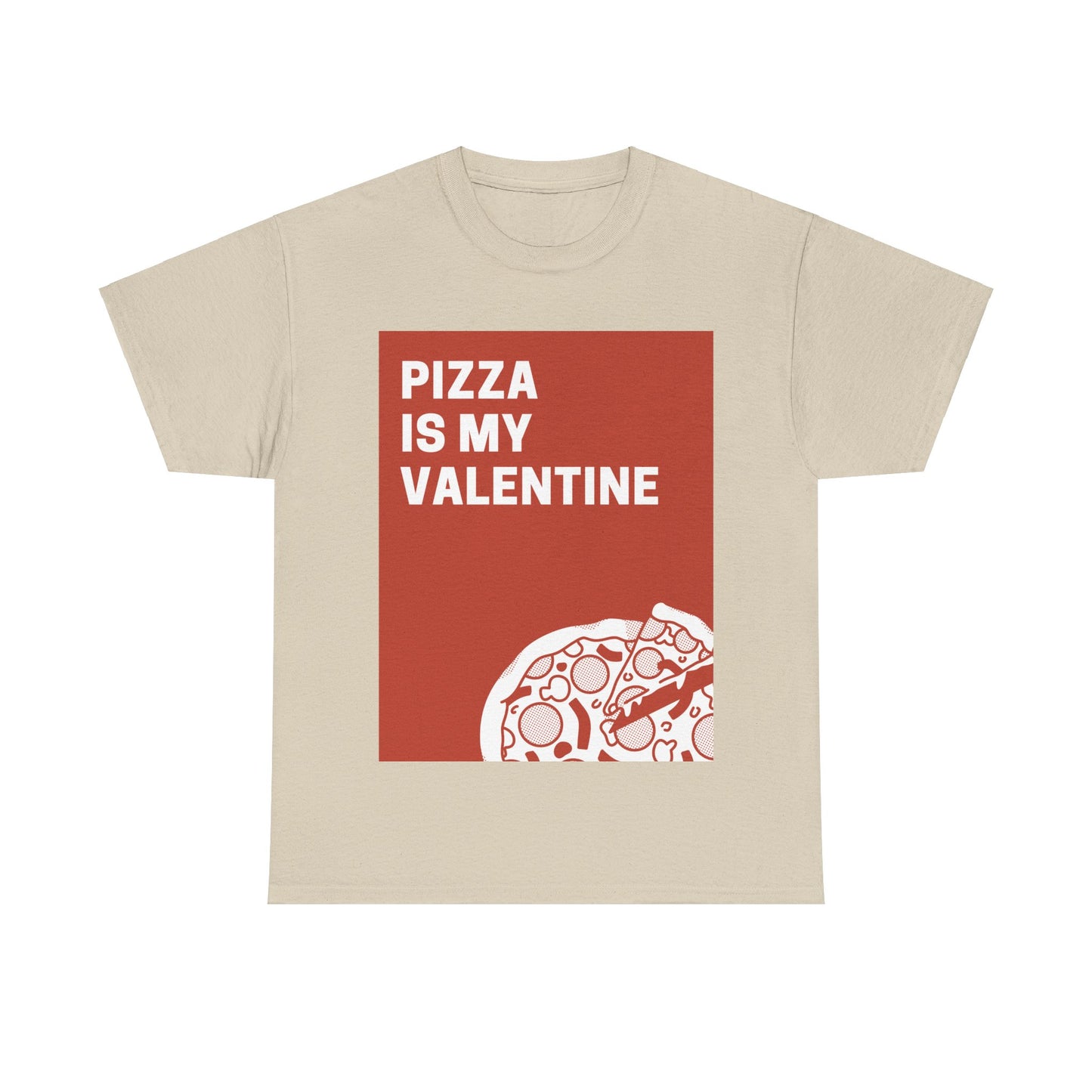 Valentines Day Pizza Tee