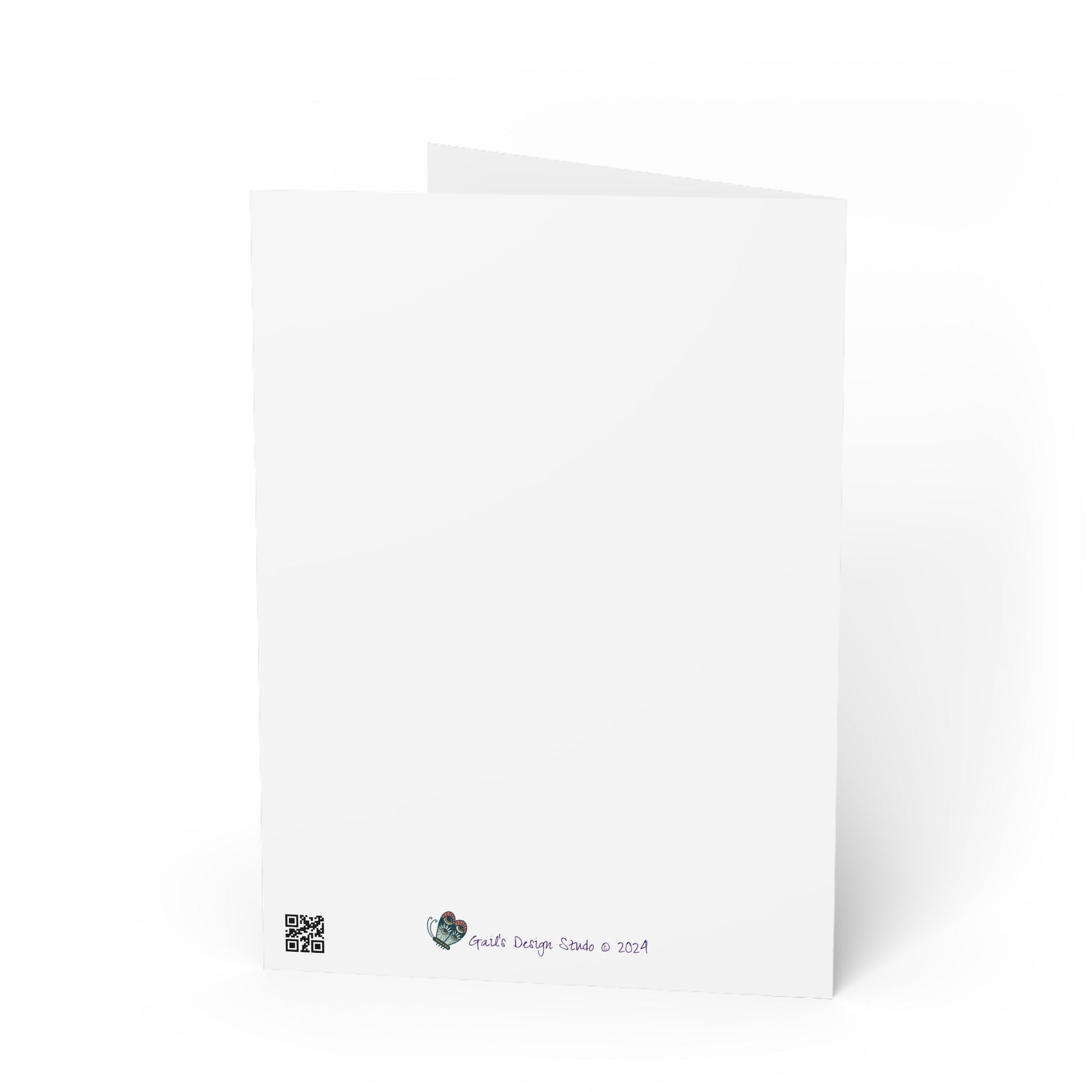 Cute Cat Greeting Card for Cat Lovers - Purr - fect for any occation! - Gail's Design Studio