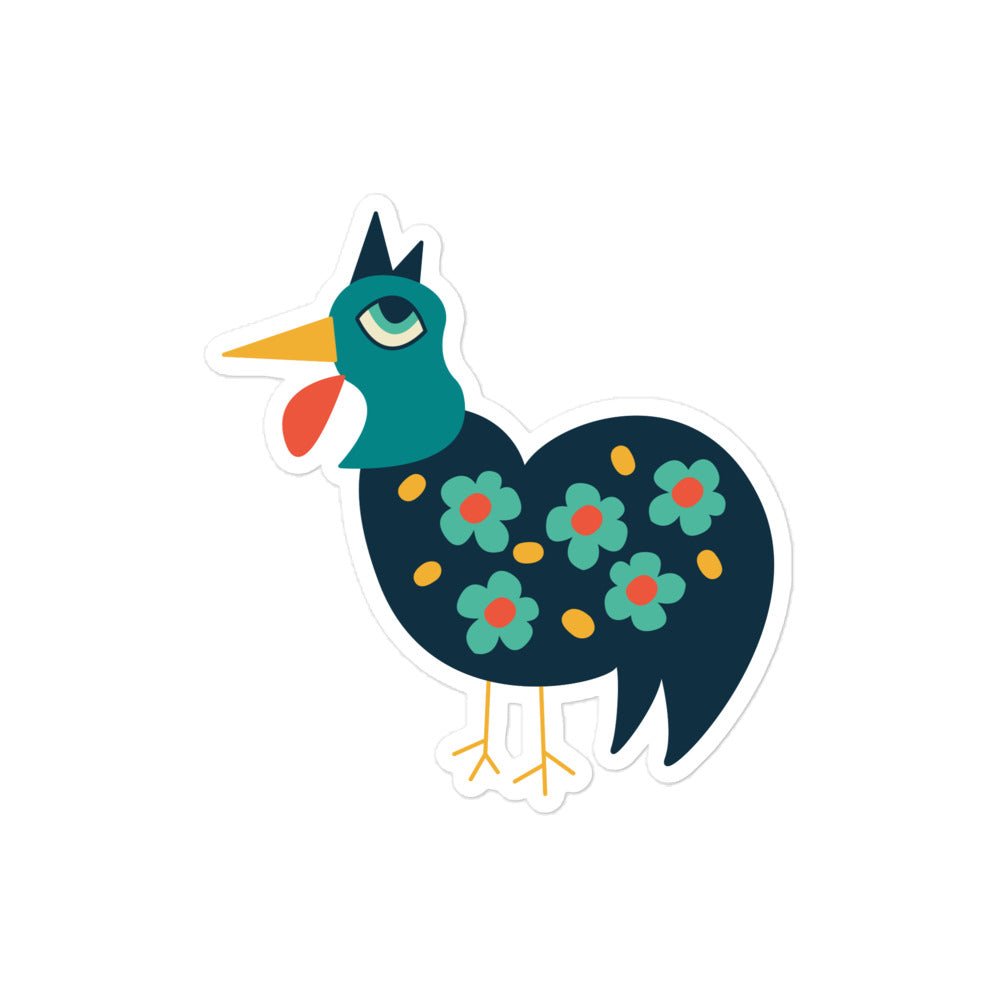 Guinea Fowl Sticker - Gail's Design Studio