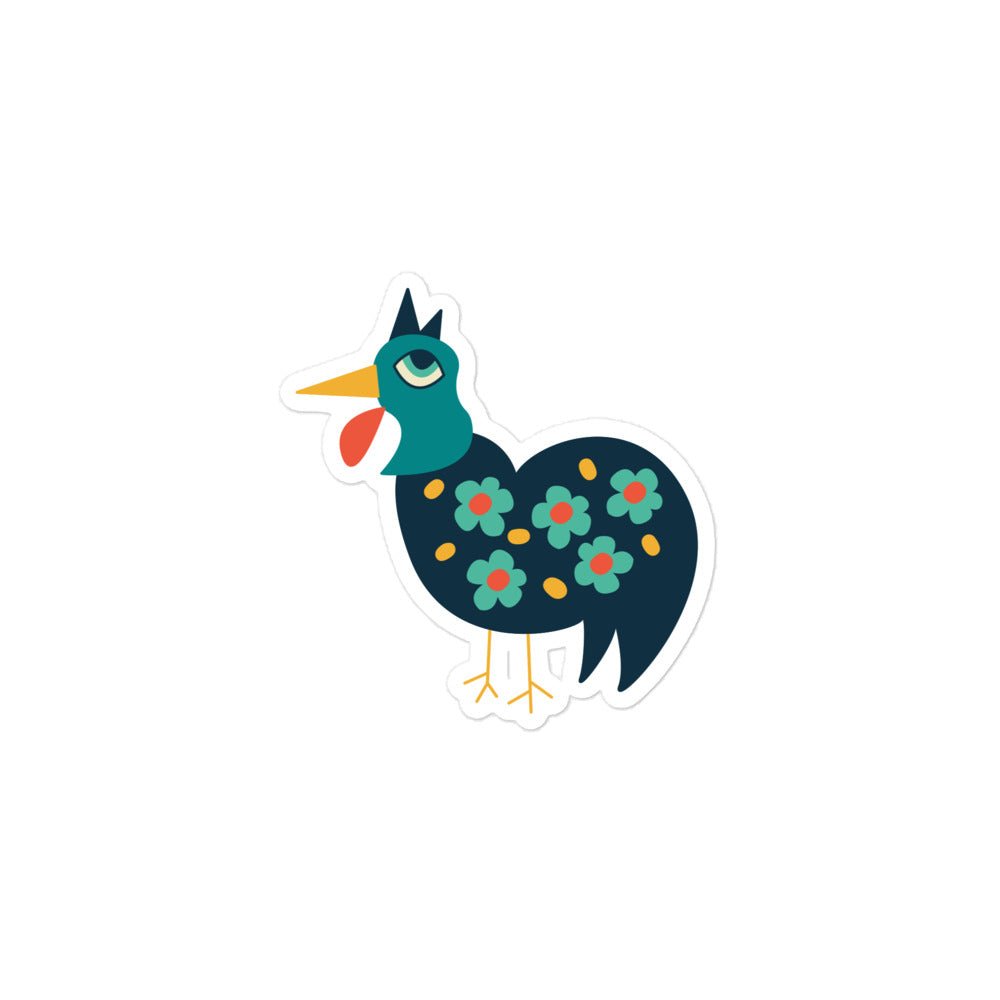Guinea Fowl Sticker - Gail's Design Studio